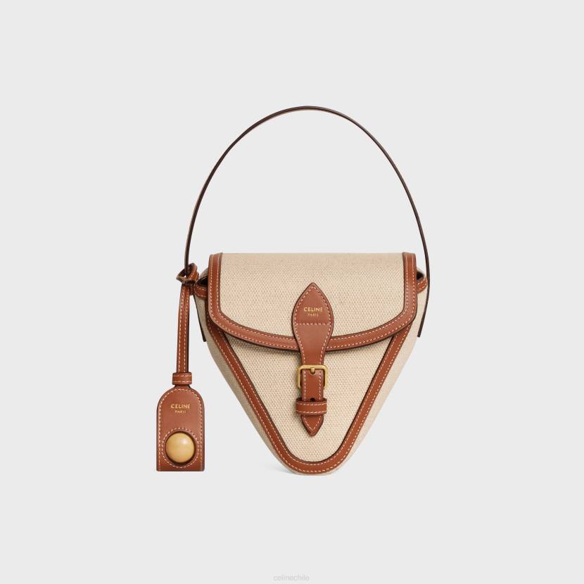 accesorios CELINE Juego de petanca del triunfo en textil y piel de becerro. Bronceado natural hombres NL481681