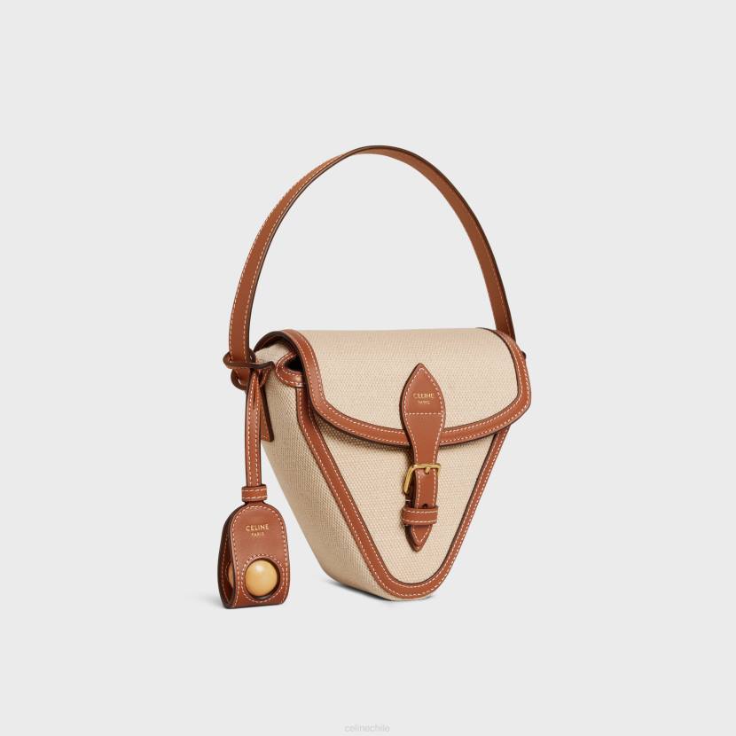 accesorios CELINE Juego de petanca en textil y piel de becerro. Bronceado natural hombres NL481685