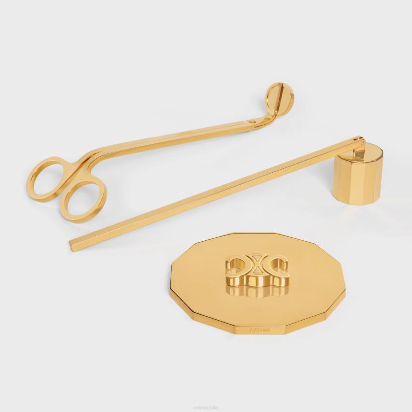 accesorios CELINE accesorios para velas en acero oro hombres NL481514