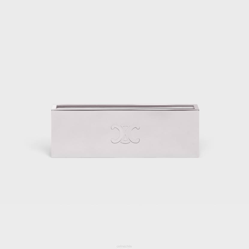 accesorios CELINE caja de cerillas en acero plata hombres NL481513