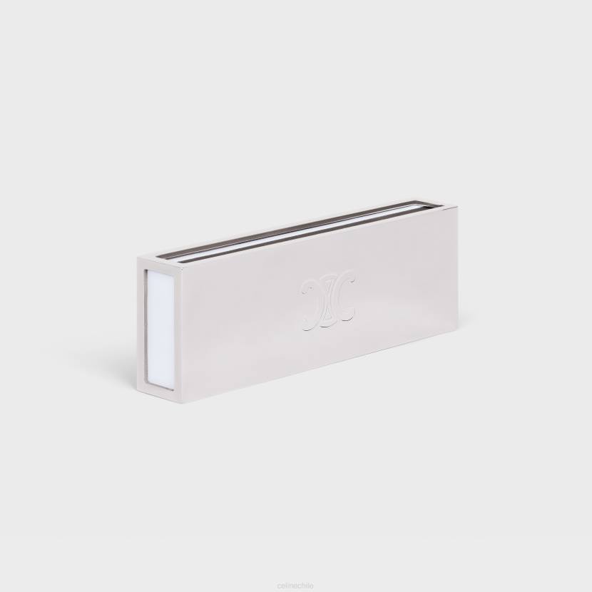 accesorios CELINE caja de cerillas en acero plata hombres NL481513