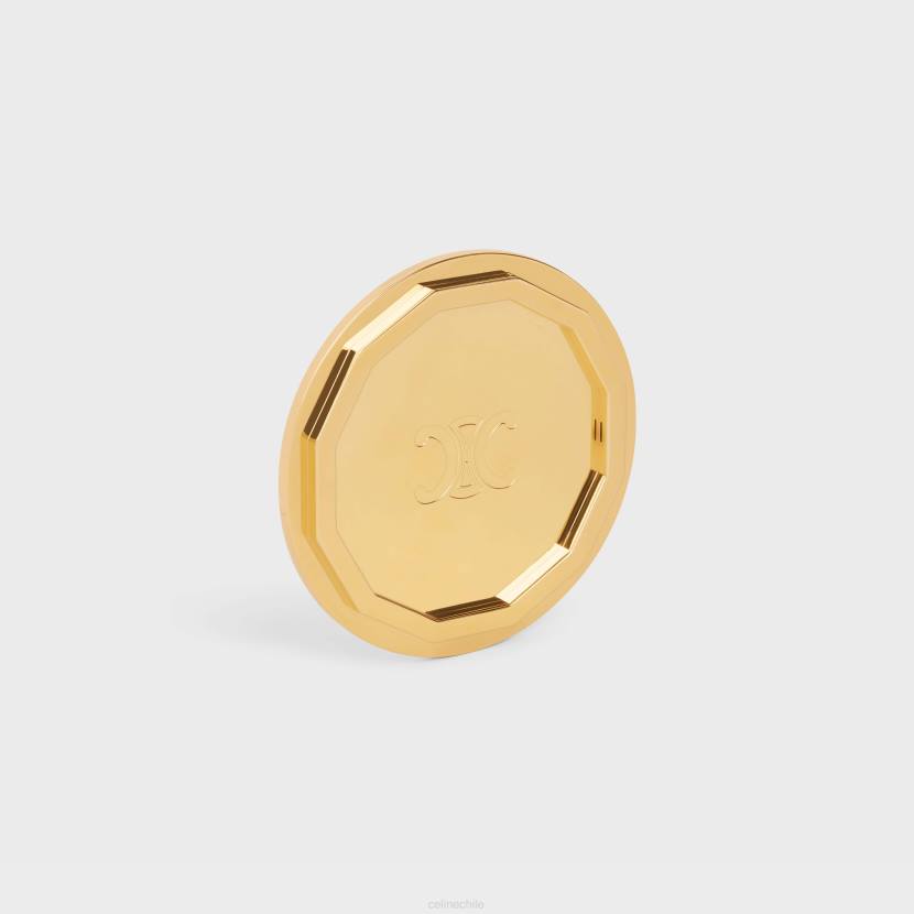 accesorios CELINE candelabro en acero oro hombres NL481515