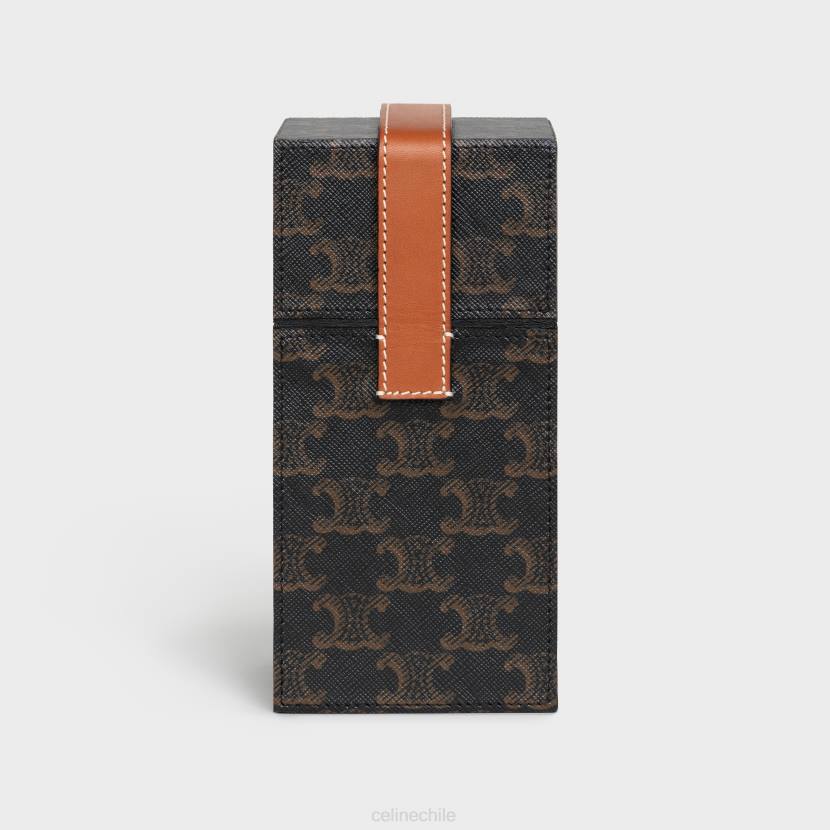 accesorios CELINE estuche 1 perfume 6.8 fl.oz en lona triomphe y piel de becerro natural broncearse hombres NL481467