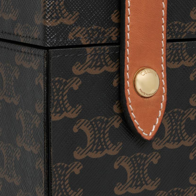 accesorios CELINE estuche 1 perfume 6.8 fl.oz en lona triomphe y piel de becerro natural broncearse hombres NL481467