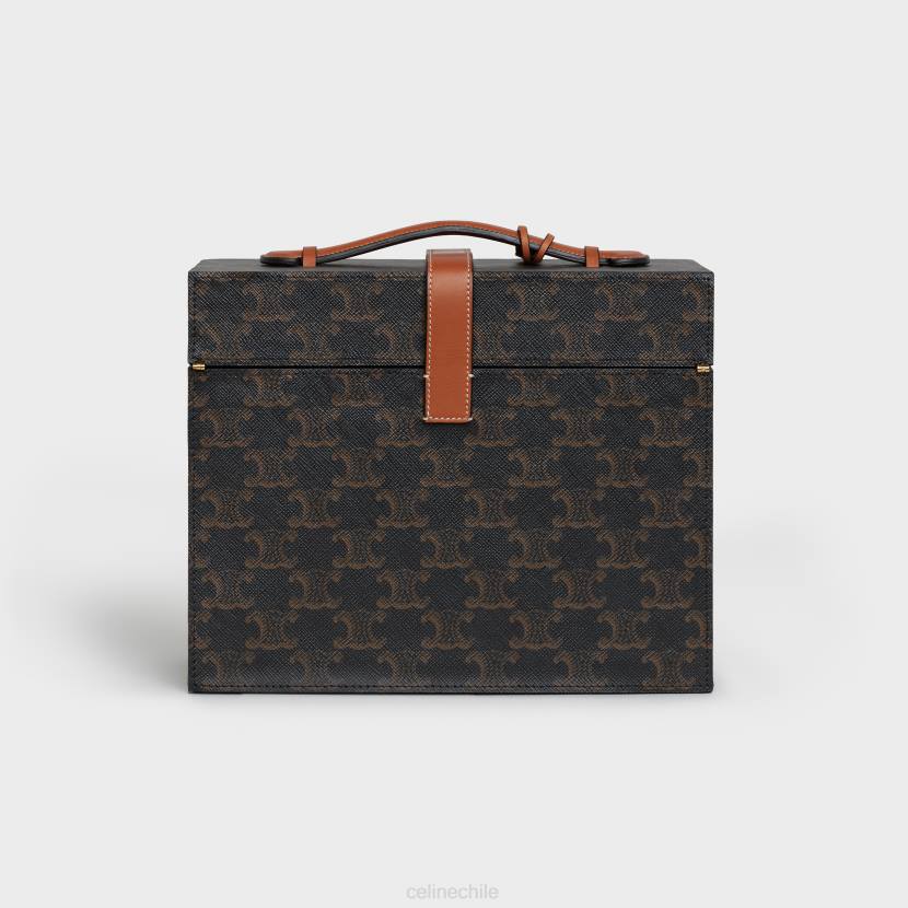 accesorios CELINE estuche 3 perfumes 6.8 fl.oz en lona triomphe y piel de becerro natural broncearse hombres NL481470