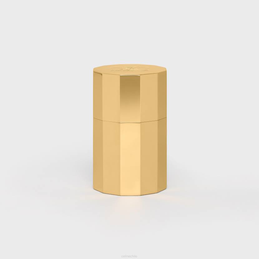 accesorios CELINE recipiente para hisopos de algodón en aluminio oro hombres NL481492