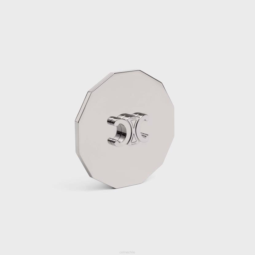 accesorios CELINE vela triunfo tapa en acero plata hombres NL481509
