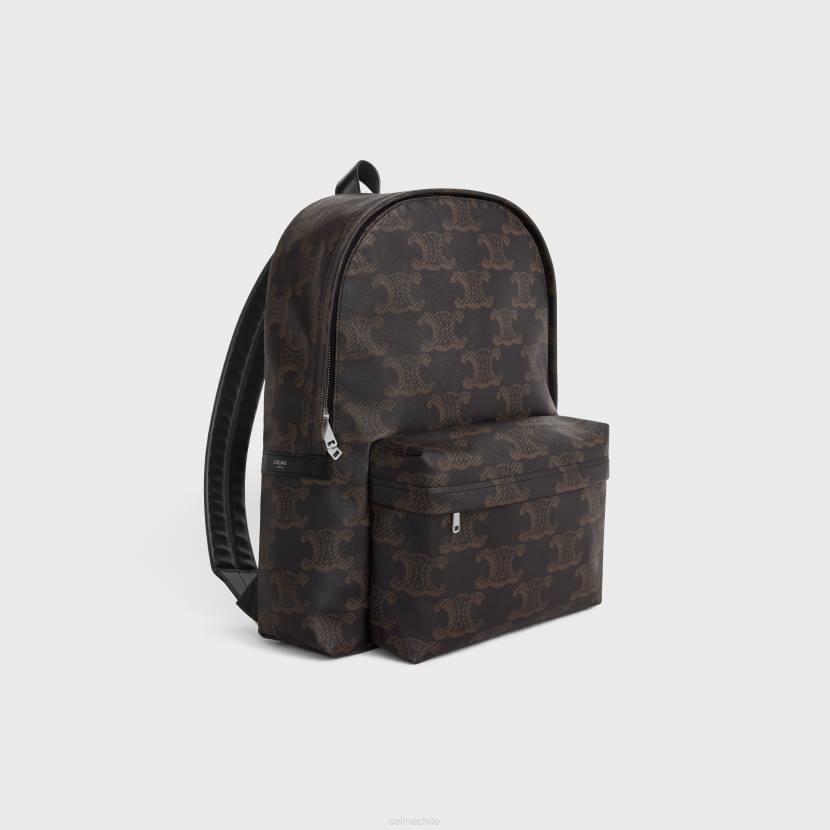 accesorios CELINE mochila mediana en lona triomphe xl negro hombres NL482097