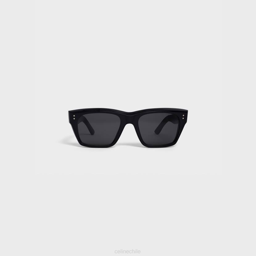 accesorios CELINE Gafas de sol montura 01 de acetato con lentes polarizadas. negro hombres NL482218