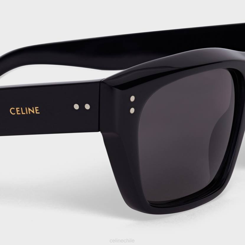 accesorios CELINE Gafas de sol montura 01 de acetato con lentes polarizadas. negro hombres NL482218