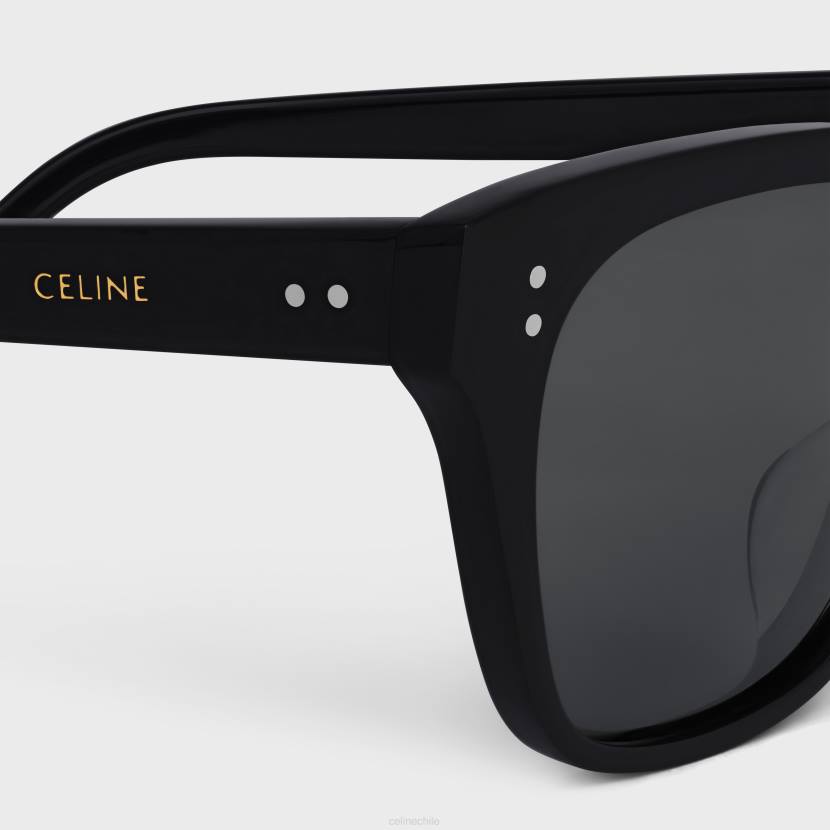 accesorios CELINE Gafas de sol montura 04 de acetato con lentes polarizadas. negro hombres NL482219