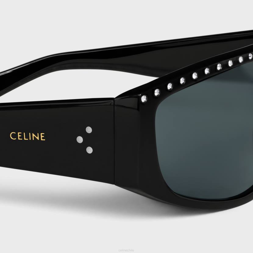 accesorios CELINE gafas de sol alan 2 de acetato con cristales negro hombres NL482210