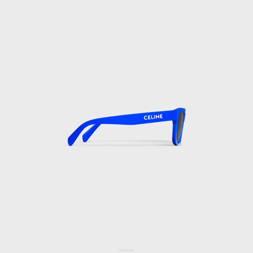 accesorios CELINE gafas de sol monochroms 05 de acetato azul real hombres NL482226
