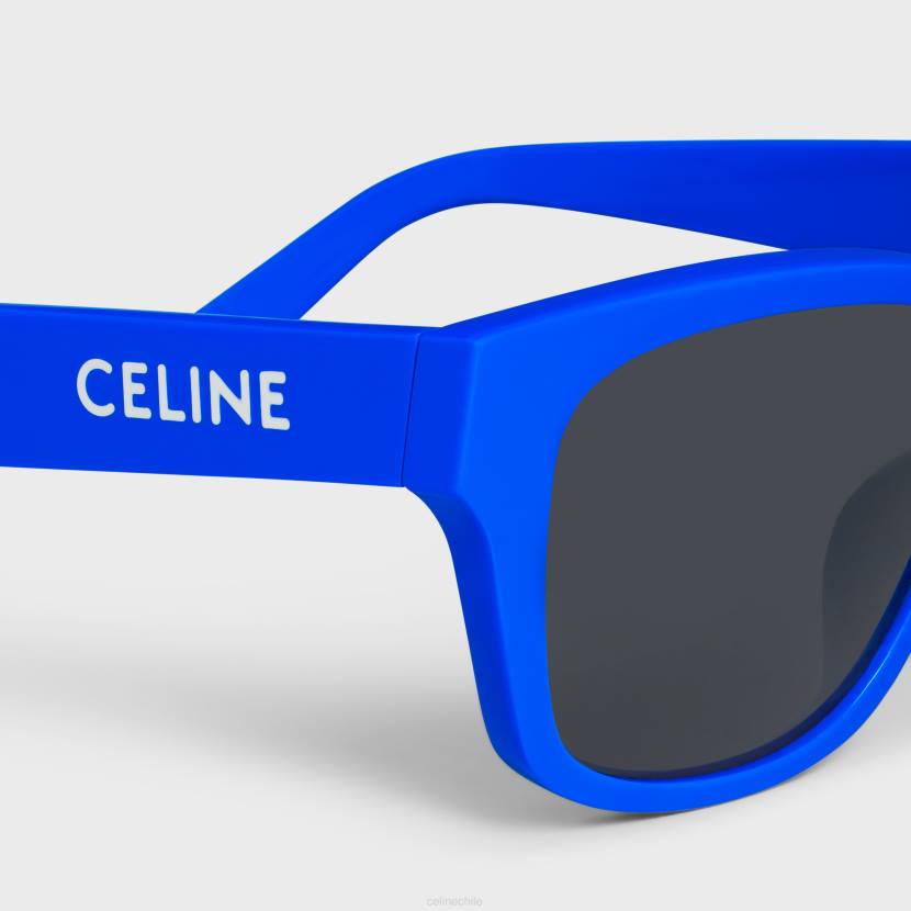 accesorios CELINE gafas de sol monochroms 05 de acetato azul real hombres NL482226