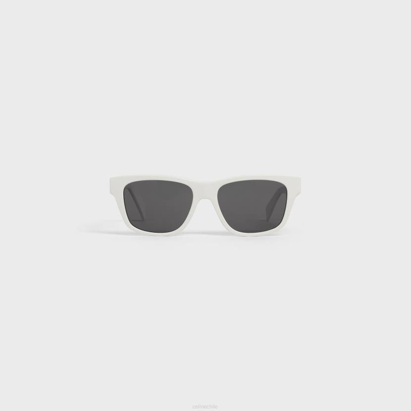 accesorios CELINE gafas de sol monochroms 05 de acetato blanco hombres NL482228