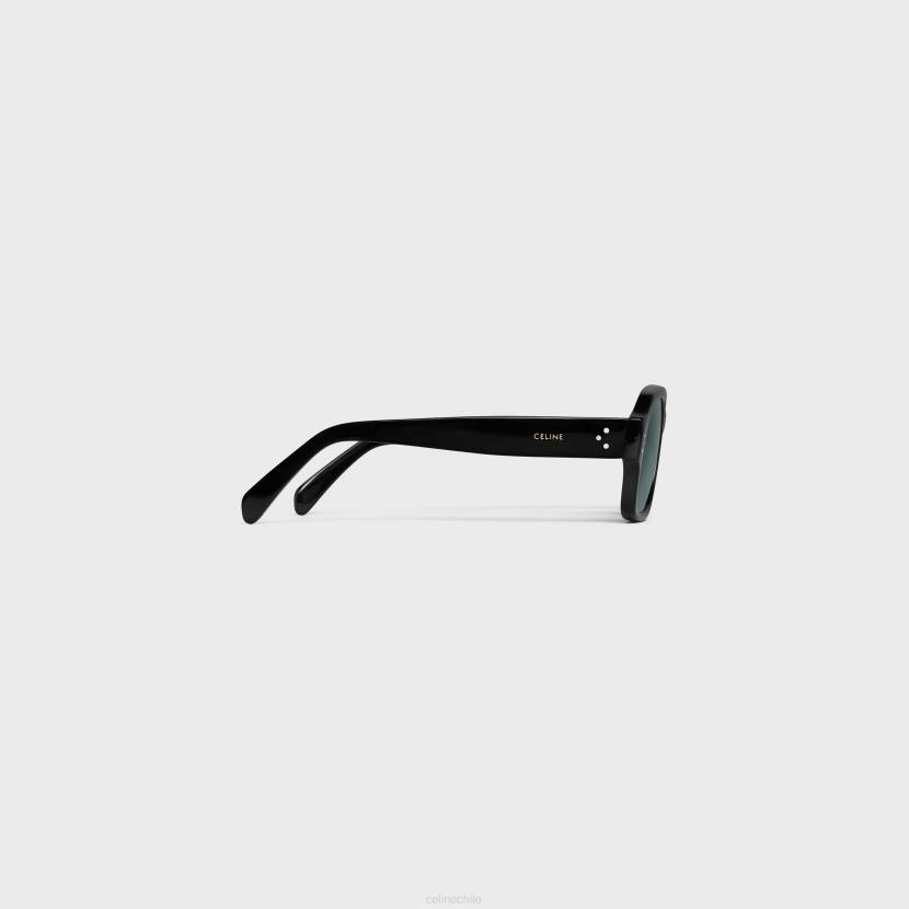 accesorios CELINE gafas de sol montura 49 en acetato negro hombres NL482211