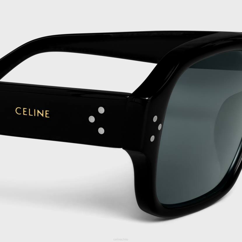accesorios CELINE gafas de sol montura 49 en acetato negro hombres NL482211