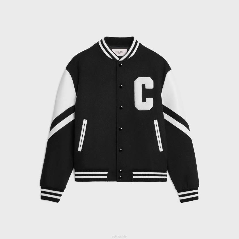 vestir CELINE chaqueta teddy jackson de lana texturizada negro hombres NL481775