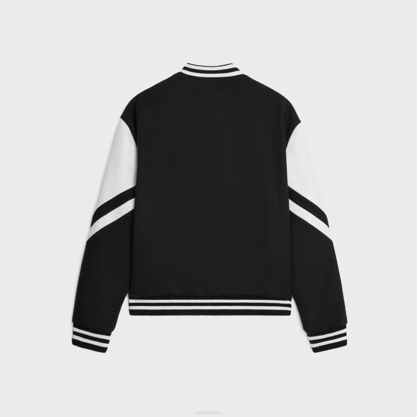 vestir CELINE chaqueta teddy jackson de lana texturizada negro hombres NL481775