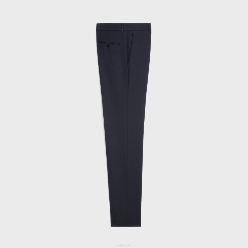 vestir CELINE pantalones clásicos en gabardina de lana Armada hombres NL481899