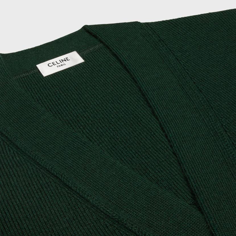 vestir CELINE cárdigan paris de lana bosque hombres NL481793