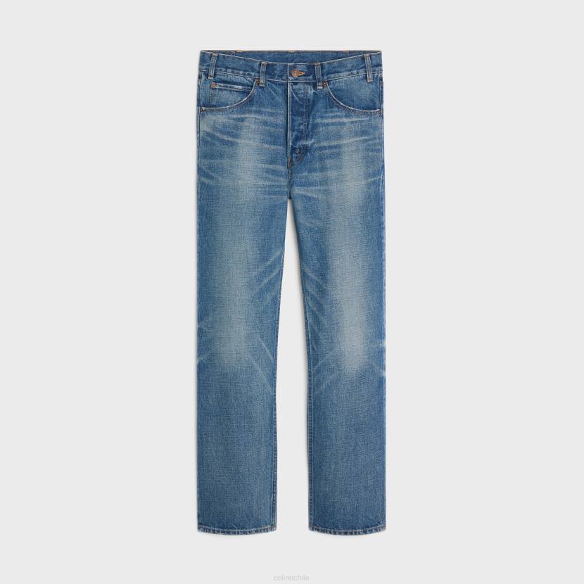 vestir CELINE jeans kurt en denim lavado sindical hombres NL481996