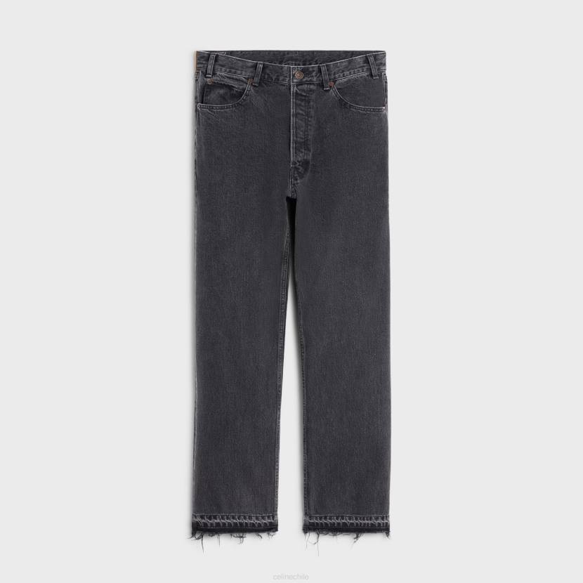 vestir CELINE jeans wesley en denim lavado de carbón hombres NL481993
