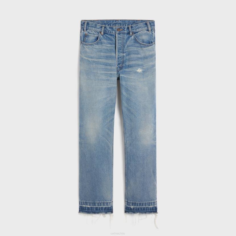 vestir CELINE jeans wesley en denim lavado de zuma hombres NL481995