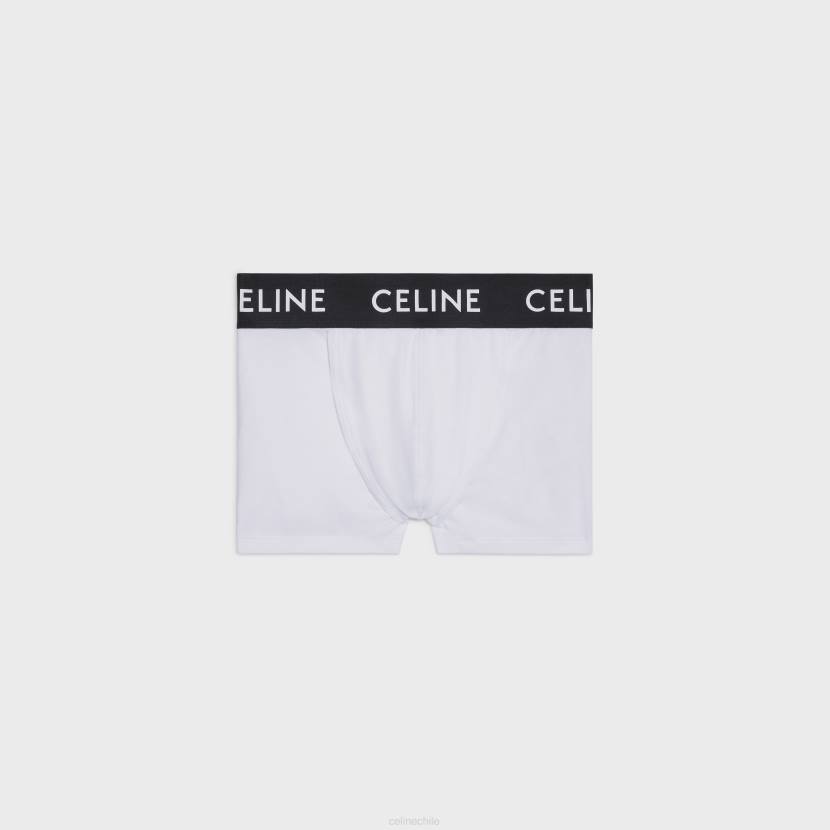 accesorios CELINE boxers en punto de algodón blanco negro hombres NL482272
