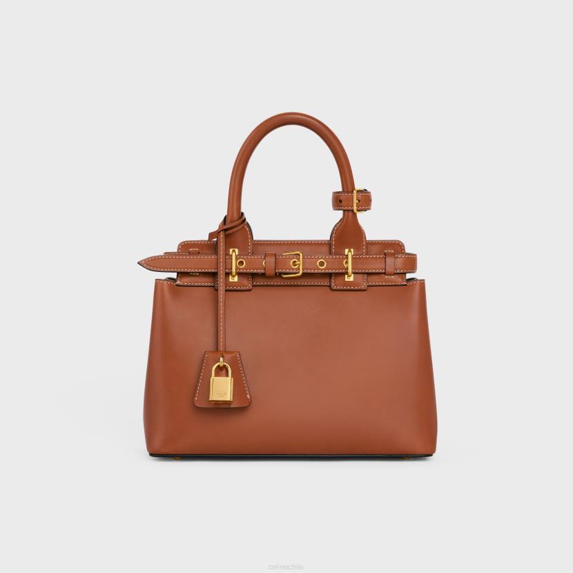 accesorios CELINE bolso Teen Conti de piel de becerro natural broncearse mujer NL48161