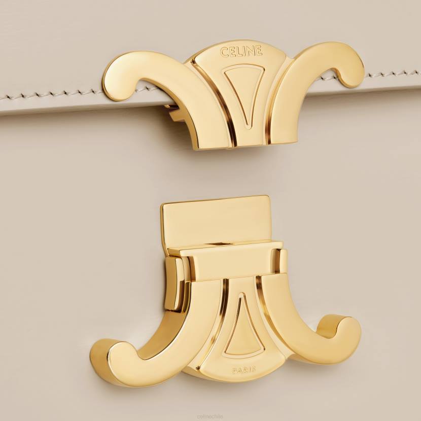 accesorios CELINE bolso Teen Triomphe de piel de becerro brillante piedra ligera mujer NL4848