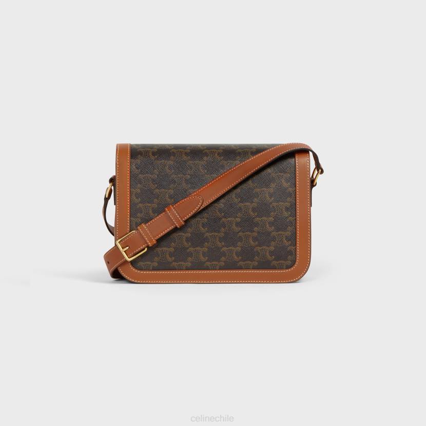 accesorios CELINE bolso classique triomphe de lona triomphe y piel de becerro broncearse mujer NL4890
