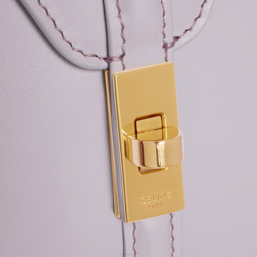 accesorios CELINE mini 16 de piel de becerro satinada lila claro mujer NL48133