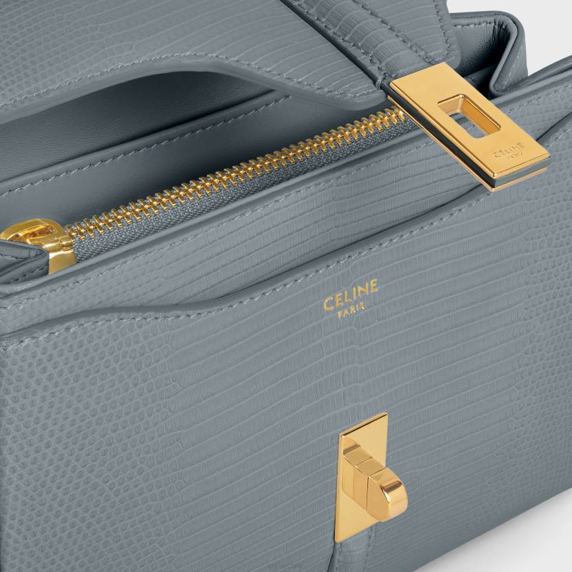accesorios CELINE mini 16 en lagarto gris azulado mujer NL48138