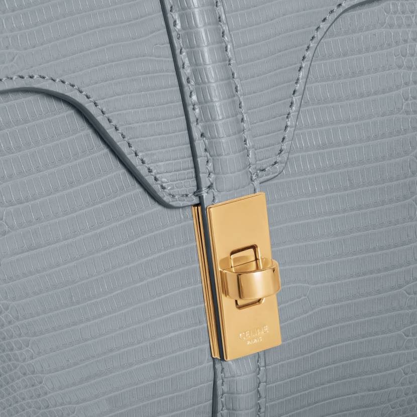 accesorios CELINE mini 16 en lagarto gris azulado mujer NL48138