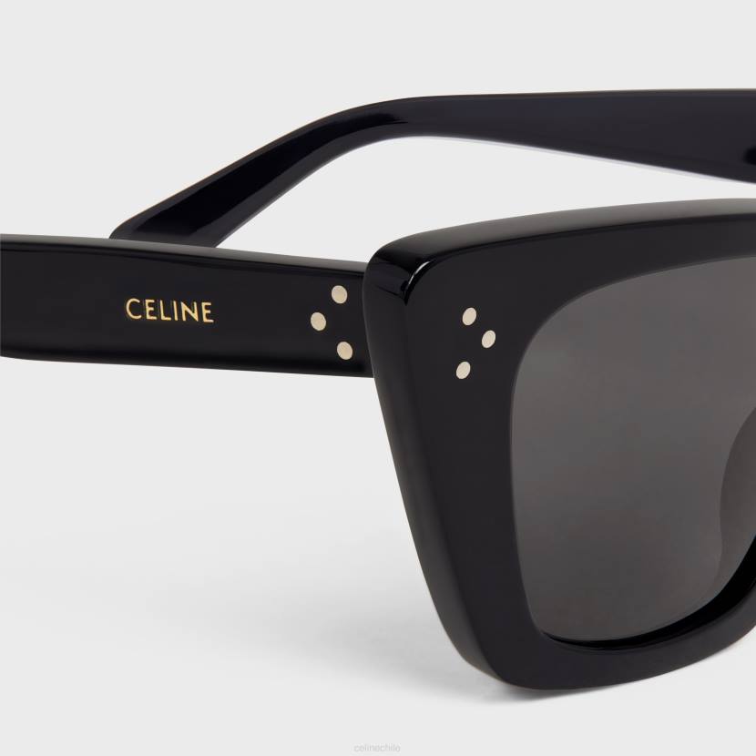 accesorios CELINE gafas de sol cat eye s187 de acetato negro mujer NL481130