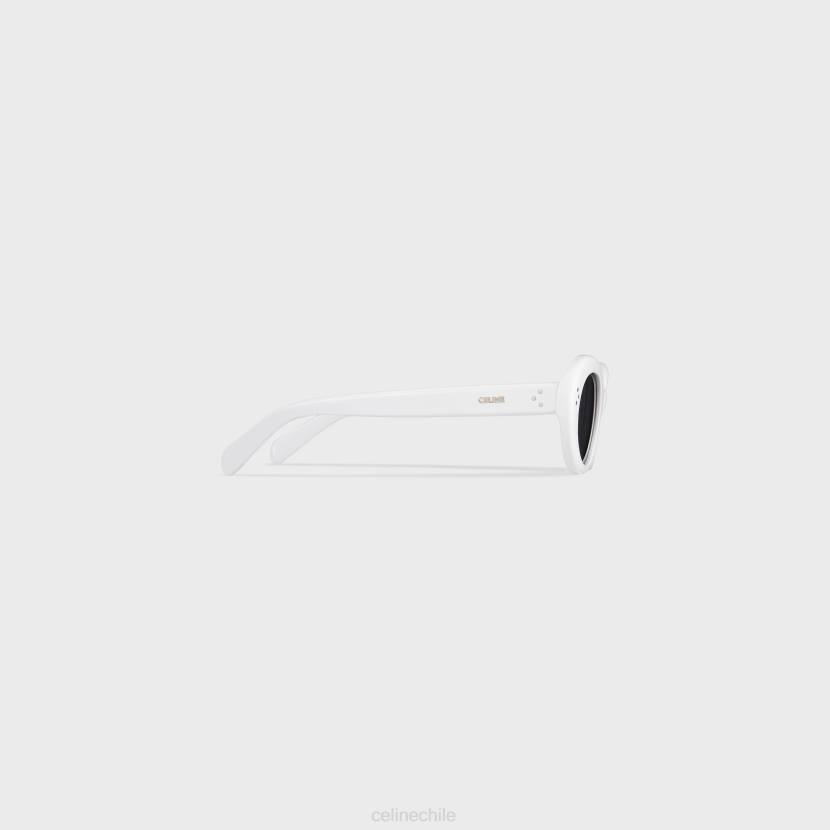 accesorios CELINE gafas de sol cat eye s193 de acetato blanco mujer NL481134
