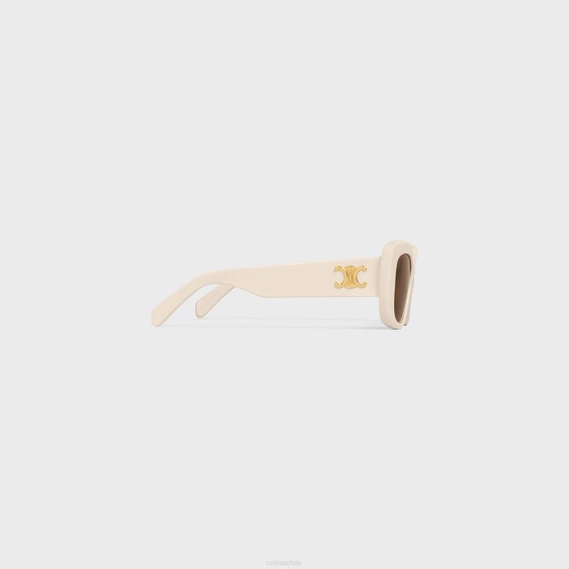accesorios CELINE gafas de sol triomphe 04 de acetato Marfil mujer NL481107