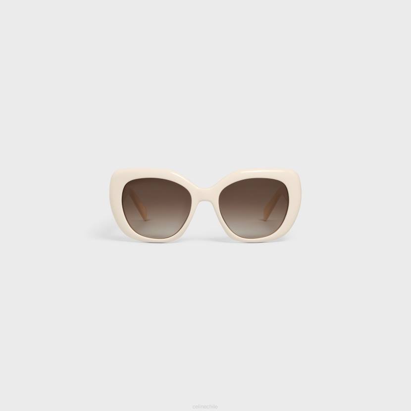 accesorios CELINE gafas de sol triomphe 06 de acetato Marfil mujer NL481112