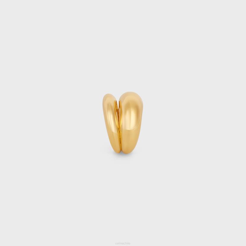 accesorios CELINE Anillo formes abstraites de latón con acabado. oro mujer NL481373