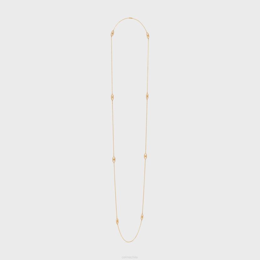 accesorios CELINE Maillón Triomphe sautoir en diamantes oro amarillo y blanco mujer NL481389