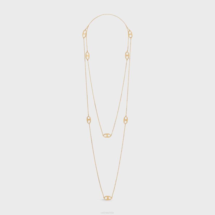 accesorios CELINE maillón triomphe sautoir en oro amarillo mujer NL481388