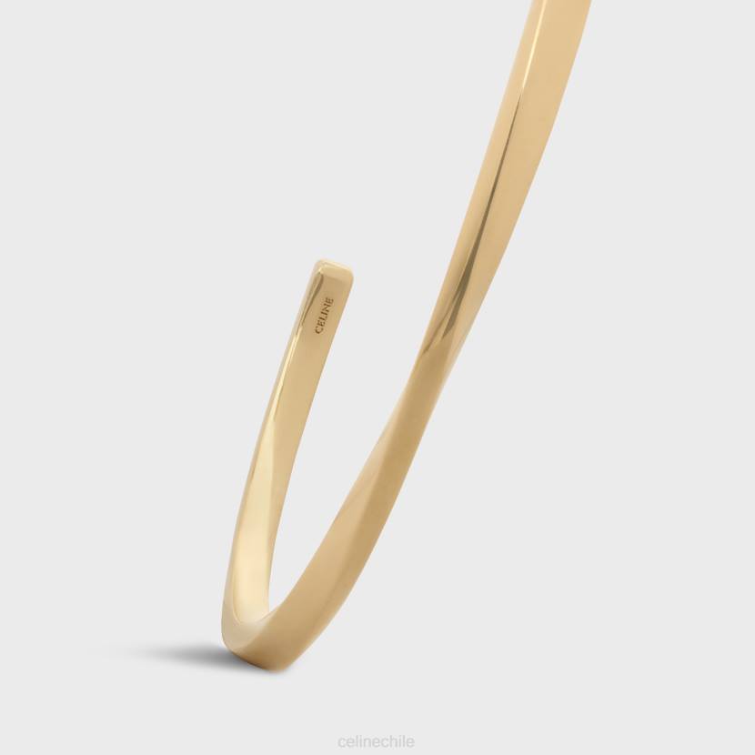 accesorios CELINE pulsera de torsión en oro amarillo mujer NL481406
