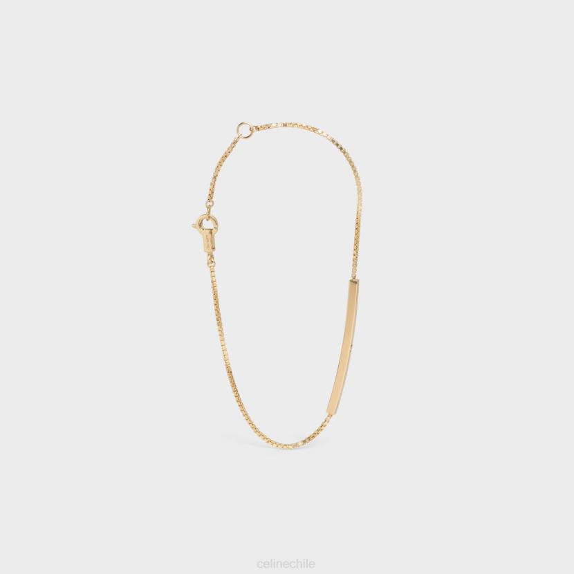 accesorios CELINE pulsera recta sentimental en diamante oro amarillo y blanco mujer NL481398