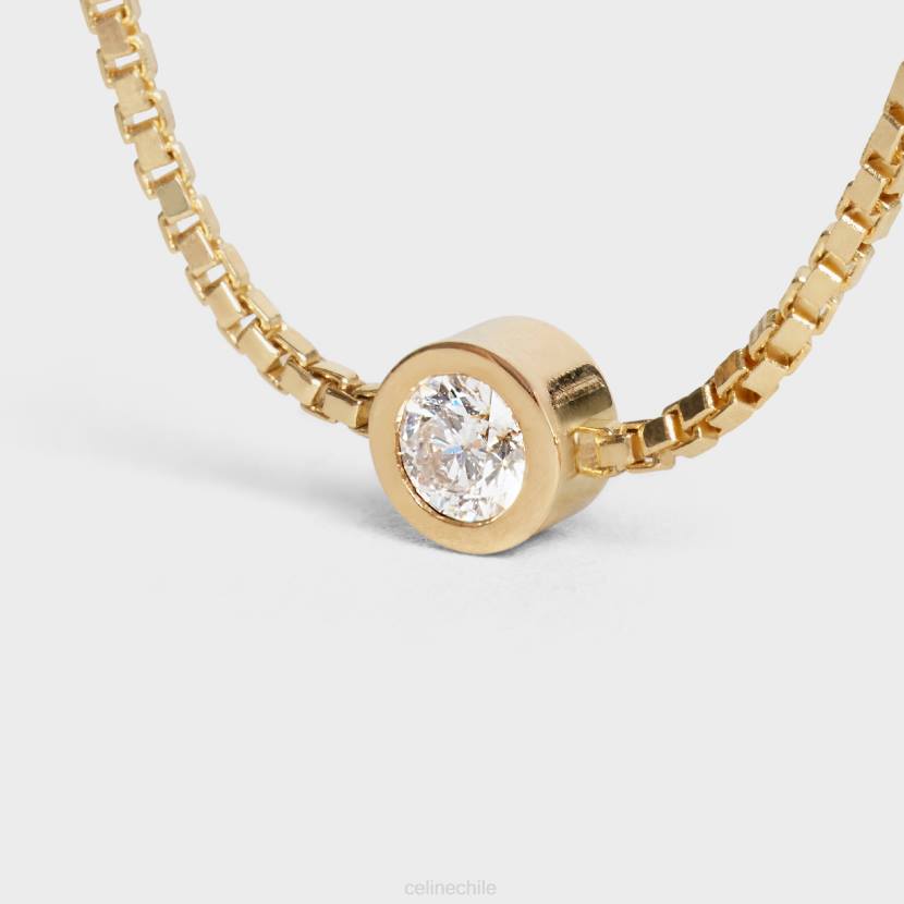 accesorios CELINE pulsera sentimental brillante en diamante oro amarillo y blanco mujer NL481401