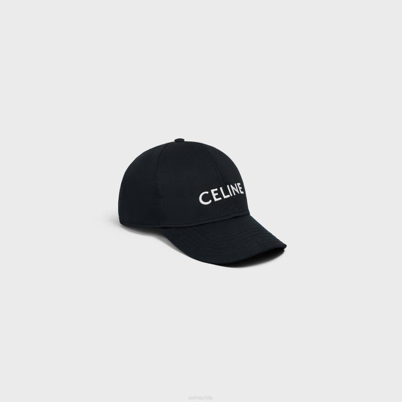 accesorios CELINE gorra de béisbol en algodón negro hombres NL482239