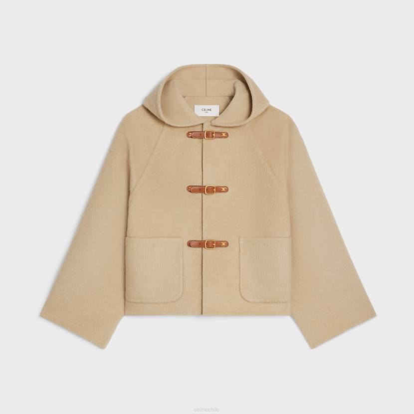 vestir CELINE cárdigan de lana camel cepillada rubio mujer NL48695