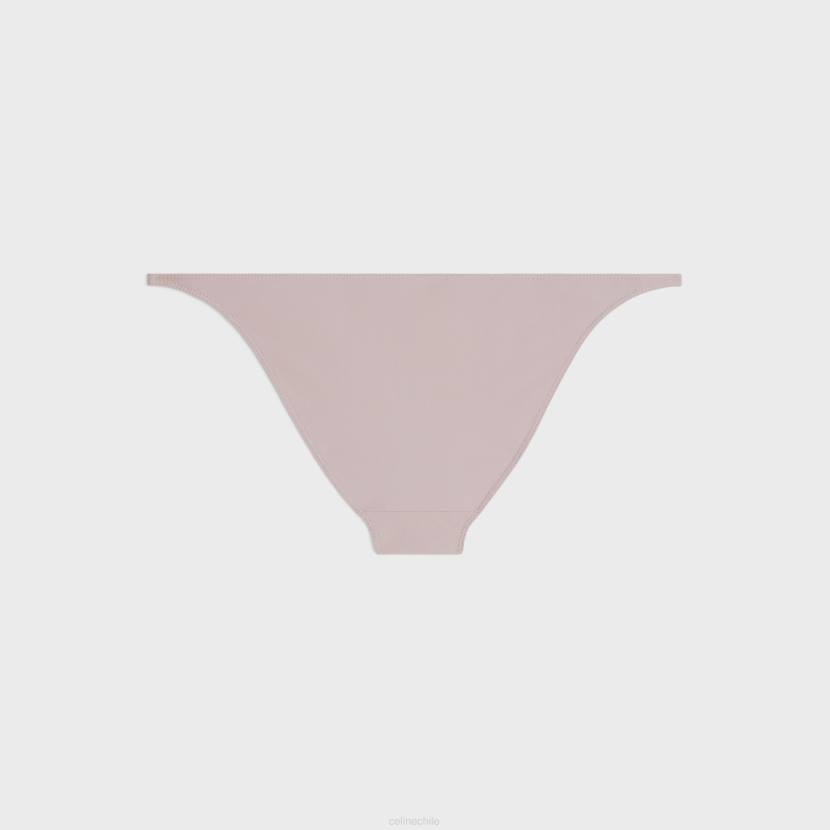 vestir CELINE braguita de traje de baño de punto mate argile mujer NL48910