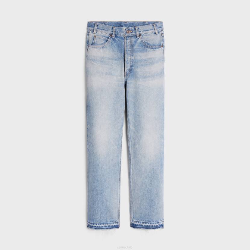 vestir CELINE jeans wesley en denim lavado de pismo mujer NL48870