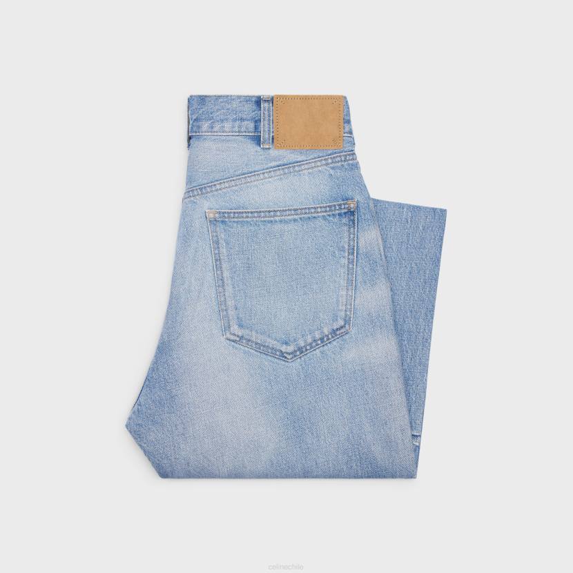 vestir CELINE jeans wesley en denim lavado de pismo mujer NL48870